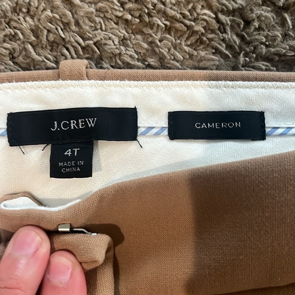 J Crew Cameron Slim Cropped Pant in Four-Season Stretch Size 4 Tall - Picture 5 of 9